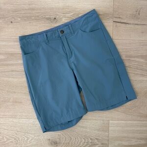 Patagonia Blue 8” Skyline Traveler Shorts